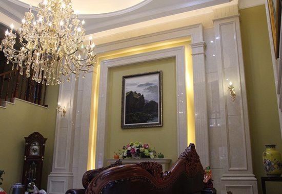 龍（lóng）湖悠山郡大（dà）理石安裝施工